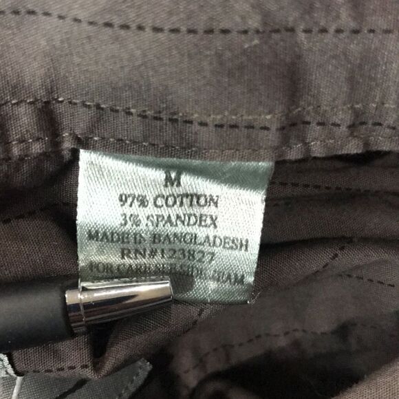 Bruno New York Men's Button-down Shirt, Medium, Brown - Picture 5 of 6